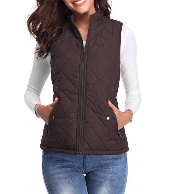 Weste Damen | Steppdesign & Stehkragen