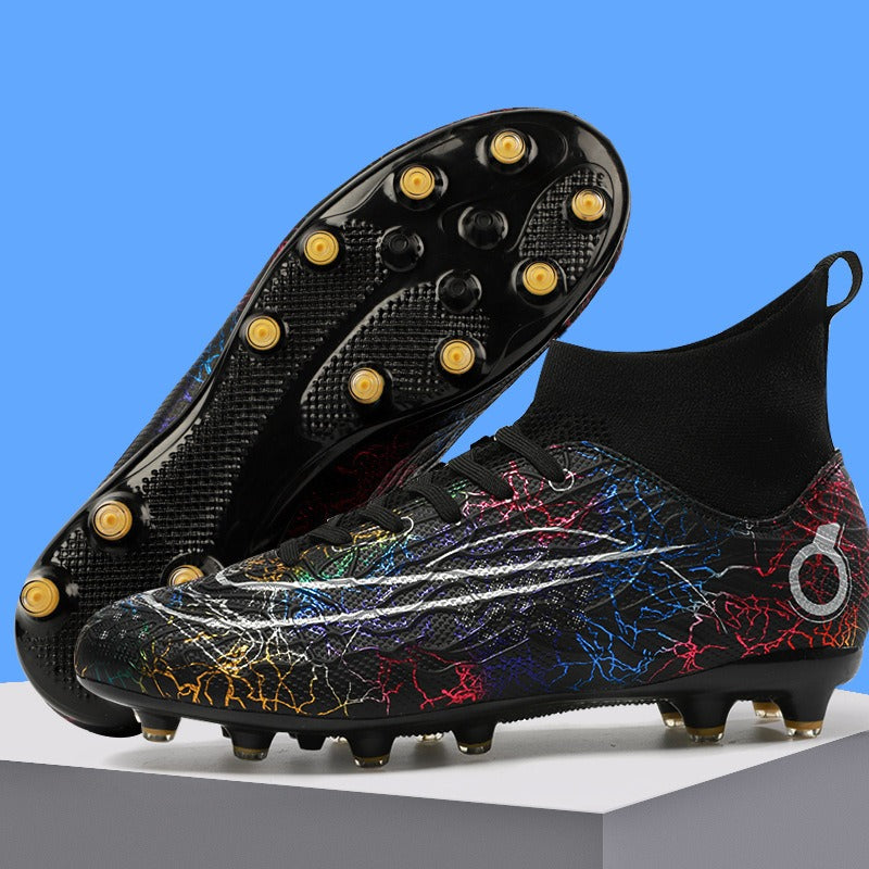 Herren Fußballschuhe Spikes-Sohle Stollenschuhe Rasen Fußball 1