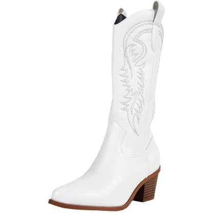 Cowboystiefel Damen | Spitze Nase & Bequemer Absatz 2