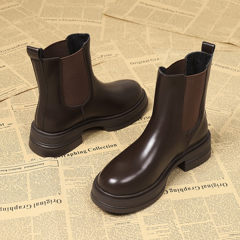 Winterstiefel Damen | Mit Absatz & Warm Gefüttert 1