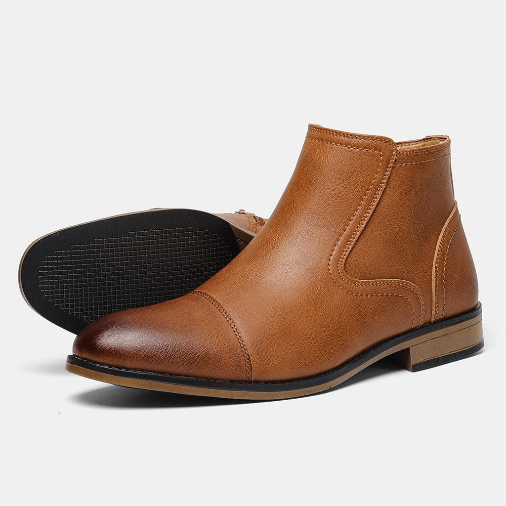 Herren Chelsea Boots Komfortabel Gepolsterte Innensohle 2