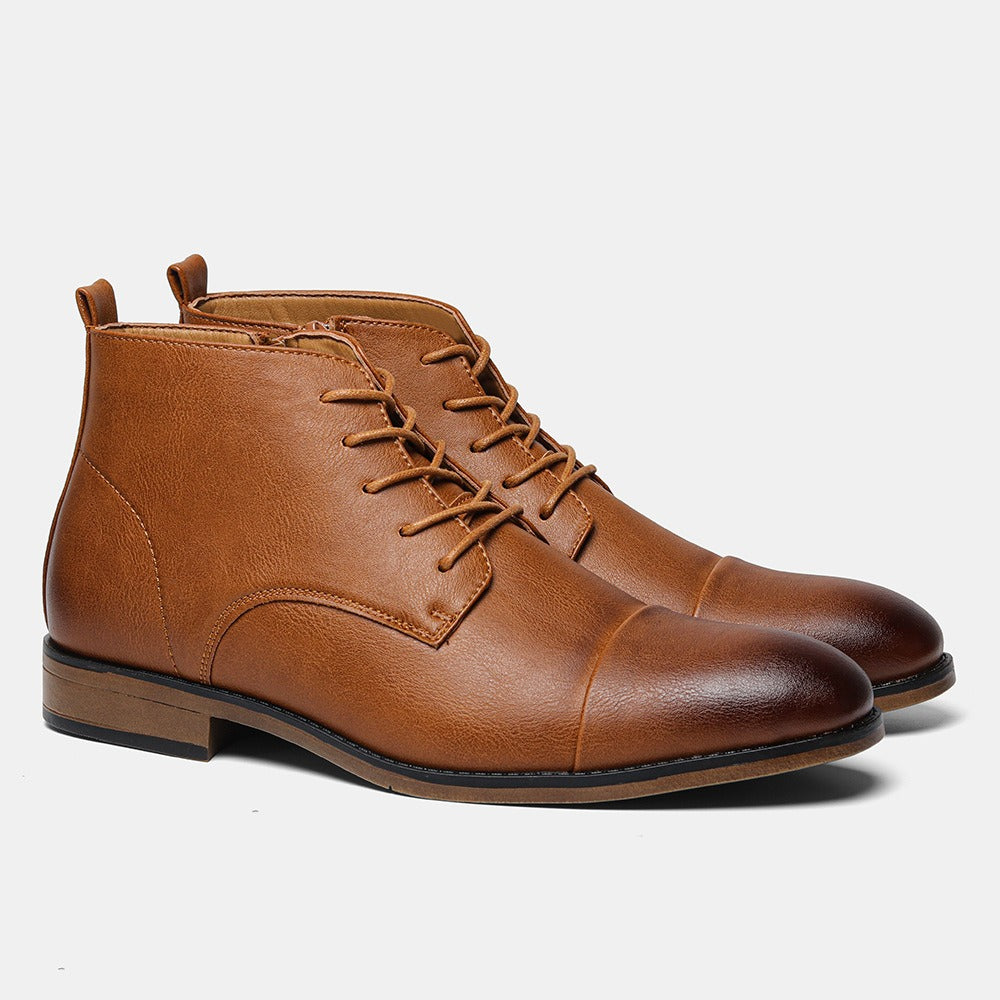 Herren Chelsea Boots Komfortabel Gepolsterte Innensohle 1