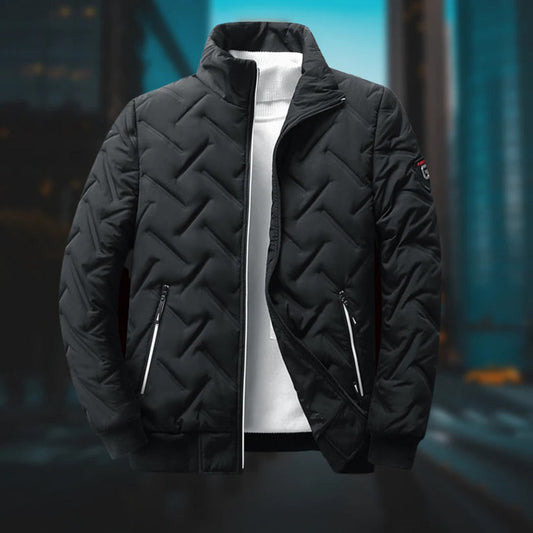 Windjacke Herren | Winddicht & Warm mit Stehkragen