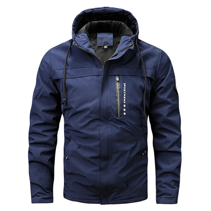 Winter Steppjacke für Herren | Fleecegefüttert, Sportlich