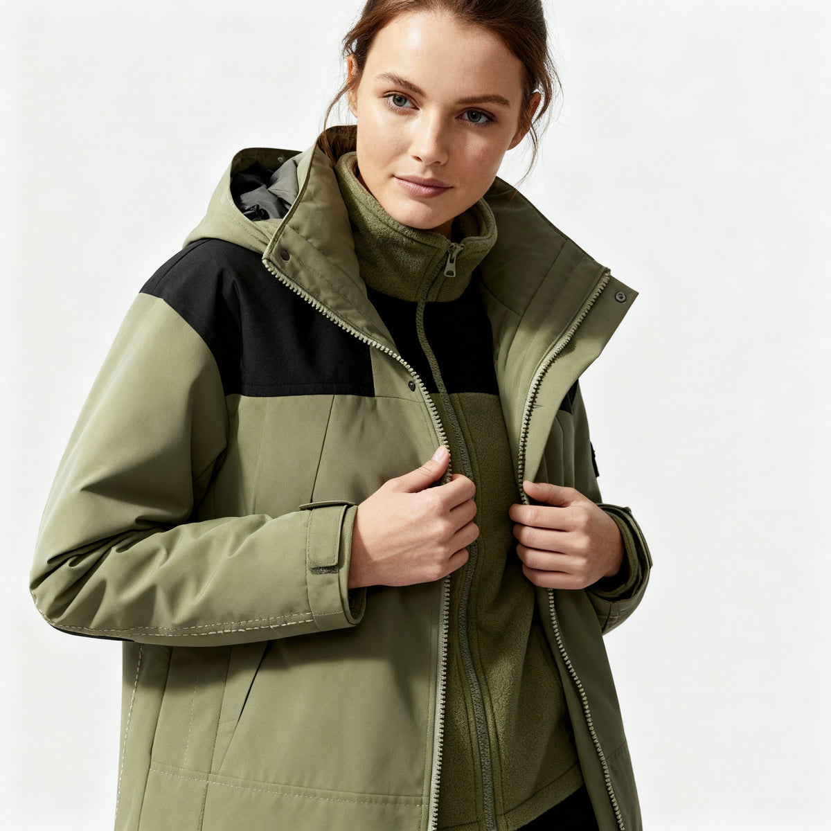 Winterjacke Damen | 3-in-1 & Kapuze