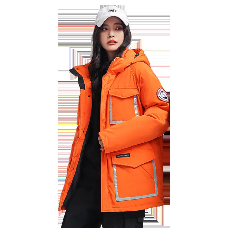 Bregmolt | Damen Gesteppte Winterjacke mit Kapuze - Image 5