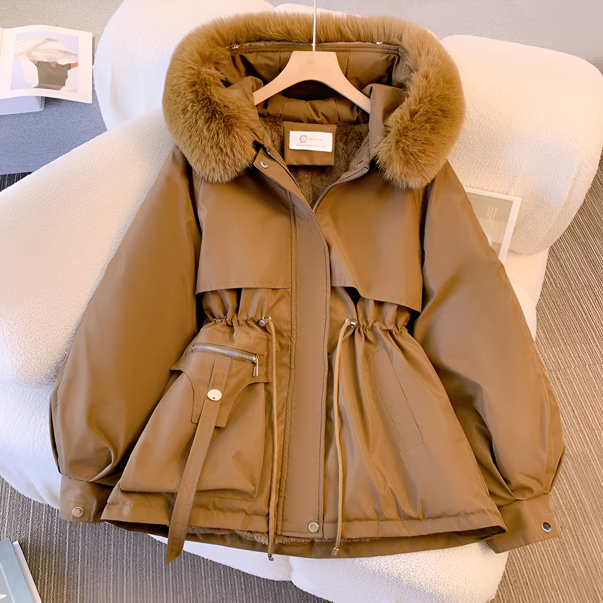 Winterjacke Damen Lang | Wasserabweisend & Warm 5
