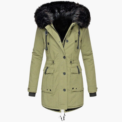 Winterjacke Damen Longline | Warm & Kapuze 3