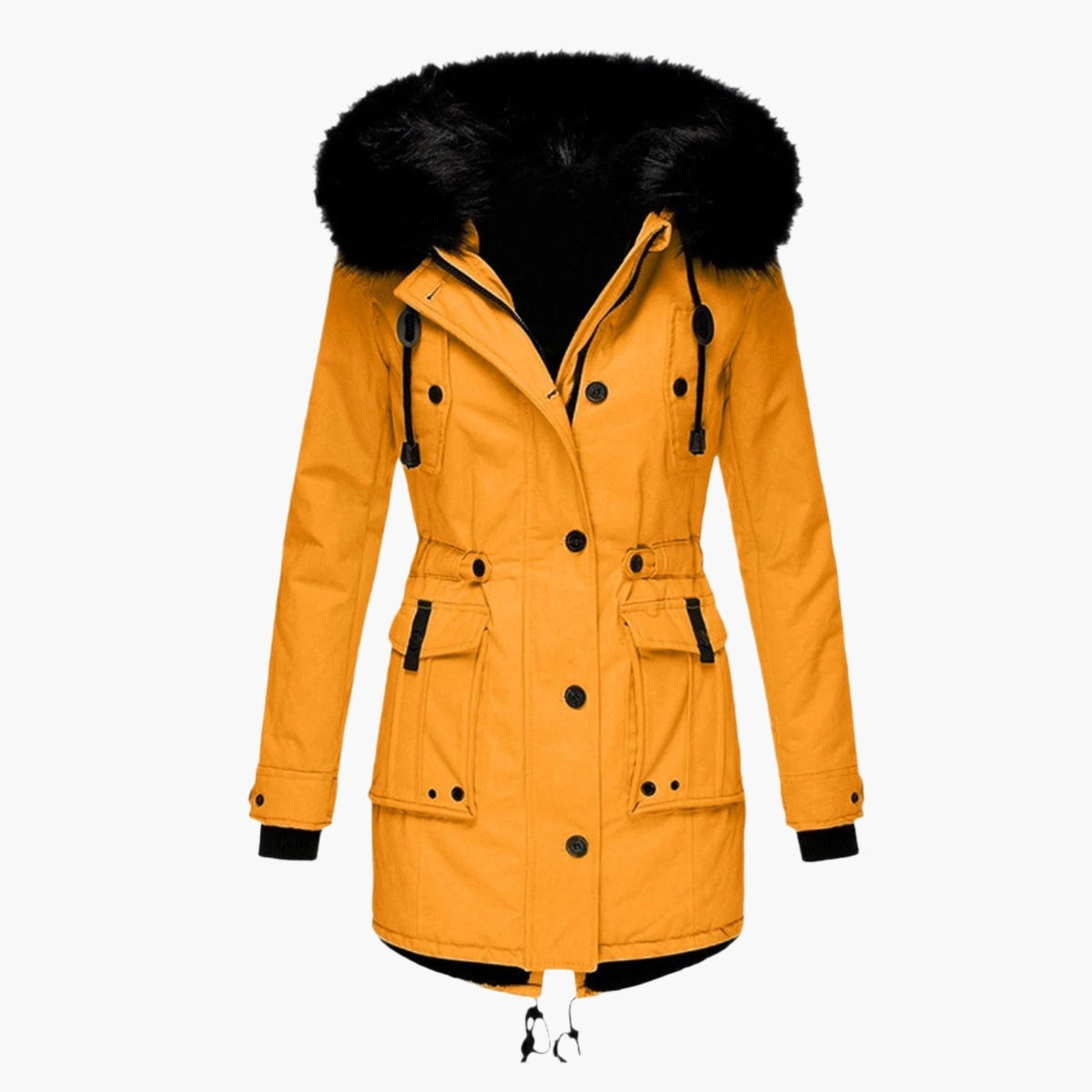 Winterjacke Damen Longline | Warm & Kapuze 1