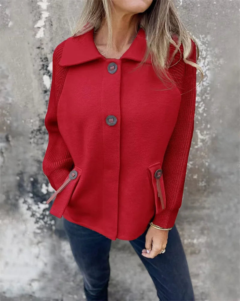 Winterjacke Damen | Stehkragen & Ärmelbündchen