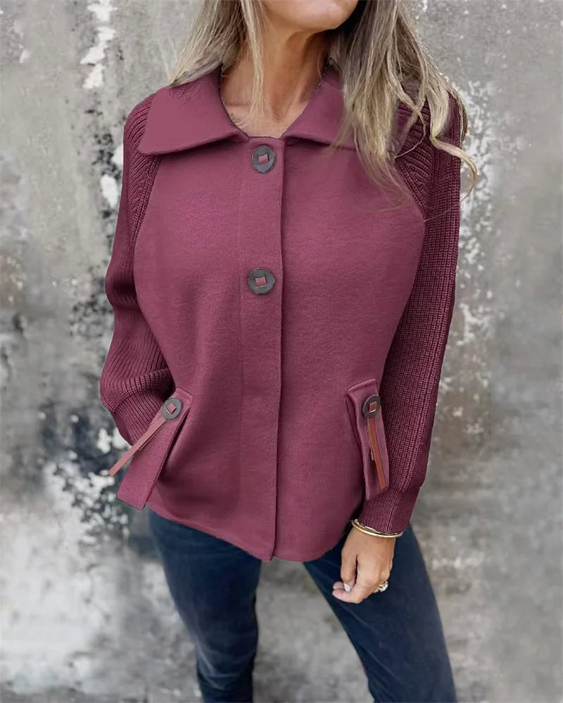 Winterjacke Damen | Stehkragen & Ärmelbündchen