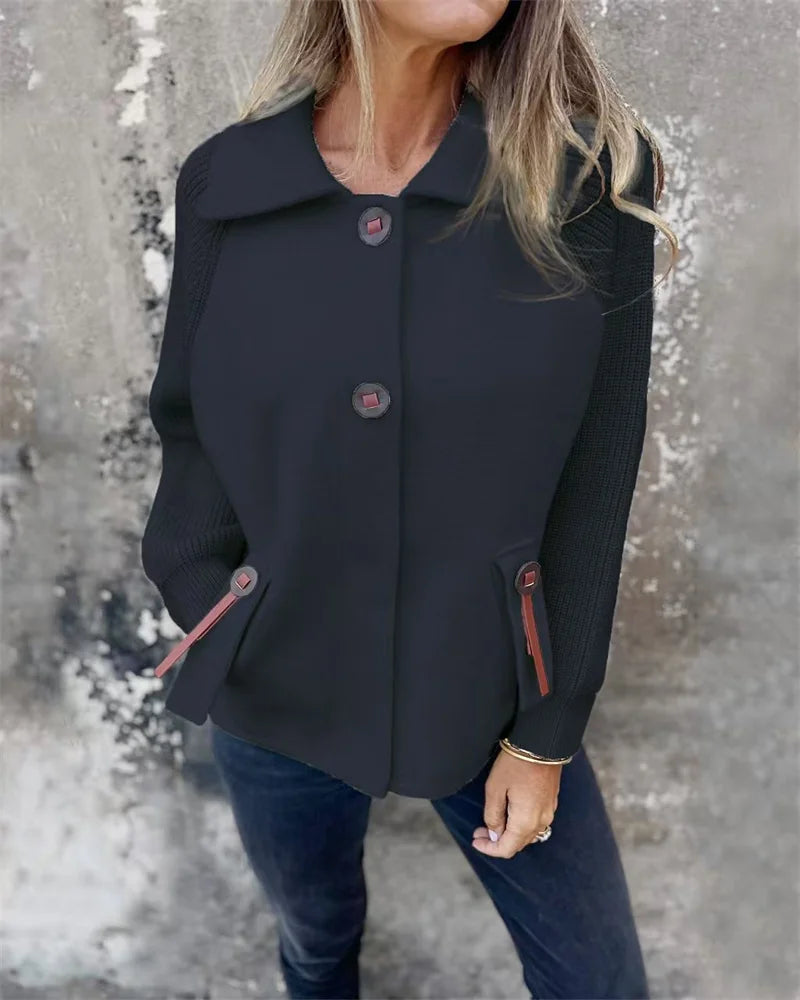 Winterjacke Damen | Stehkragen & Ärmelbündchen