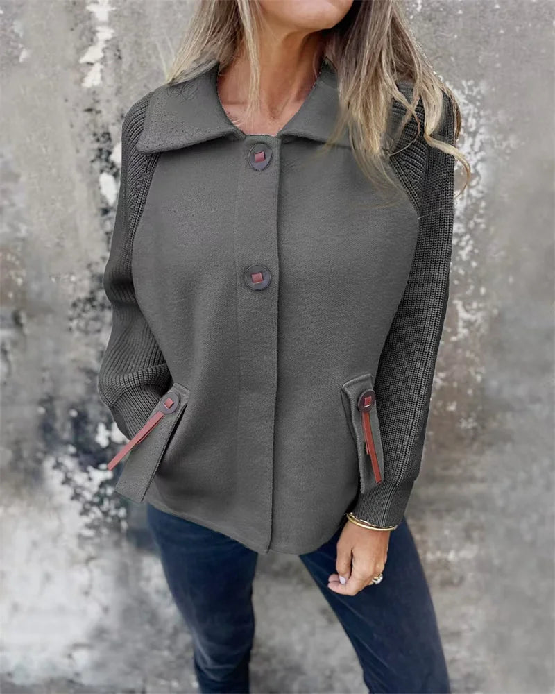 Winterjacke Damen | Stehkragen & Ärmelbündchen