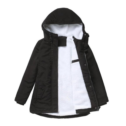Winterjacke Damen | Wattiert & Kapuze 2