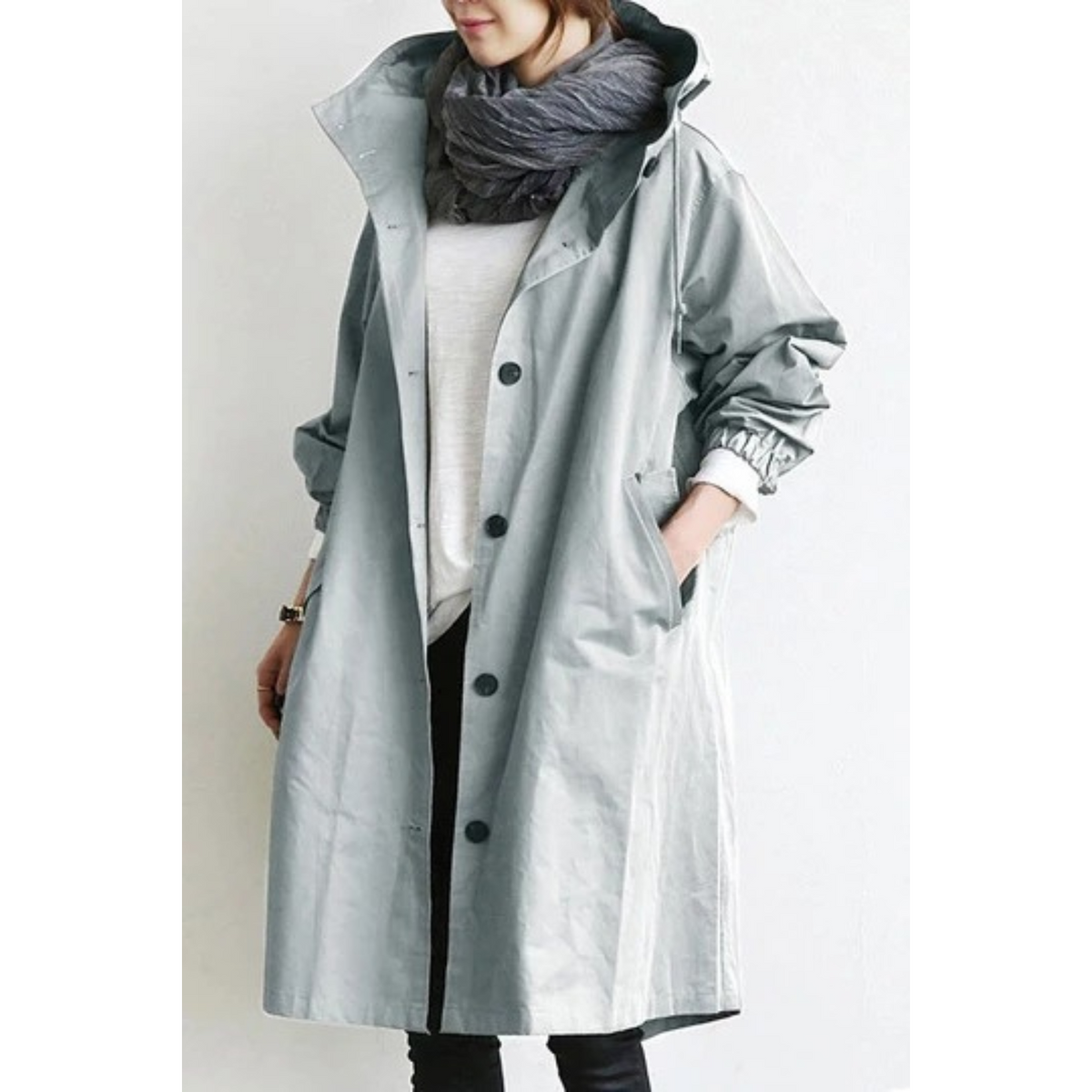 Winterjacke Damen | Wind- & Kälteschutz mit Kapuze 9