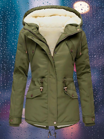 Winterjacke Damen | Abnehmbare Kapuze