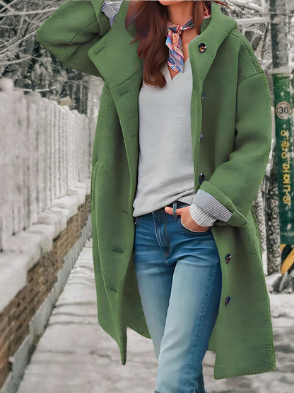 Winterjacke Damen | Button Up
