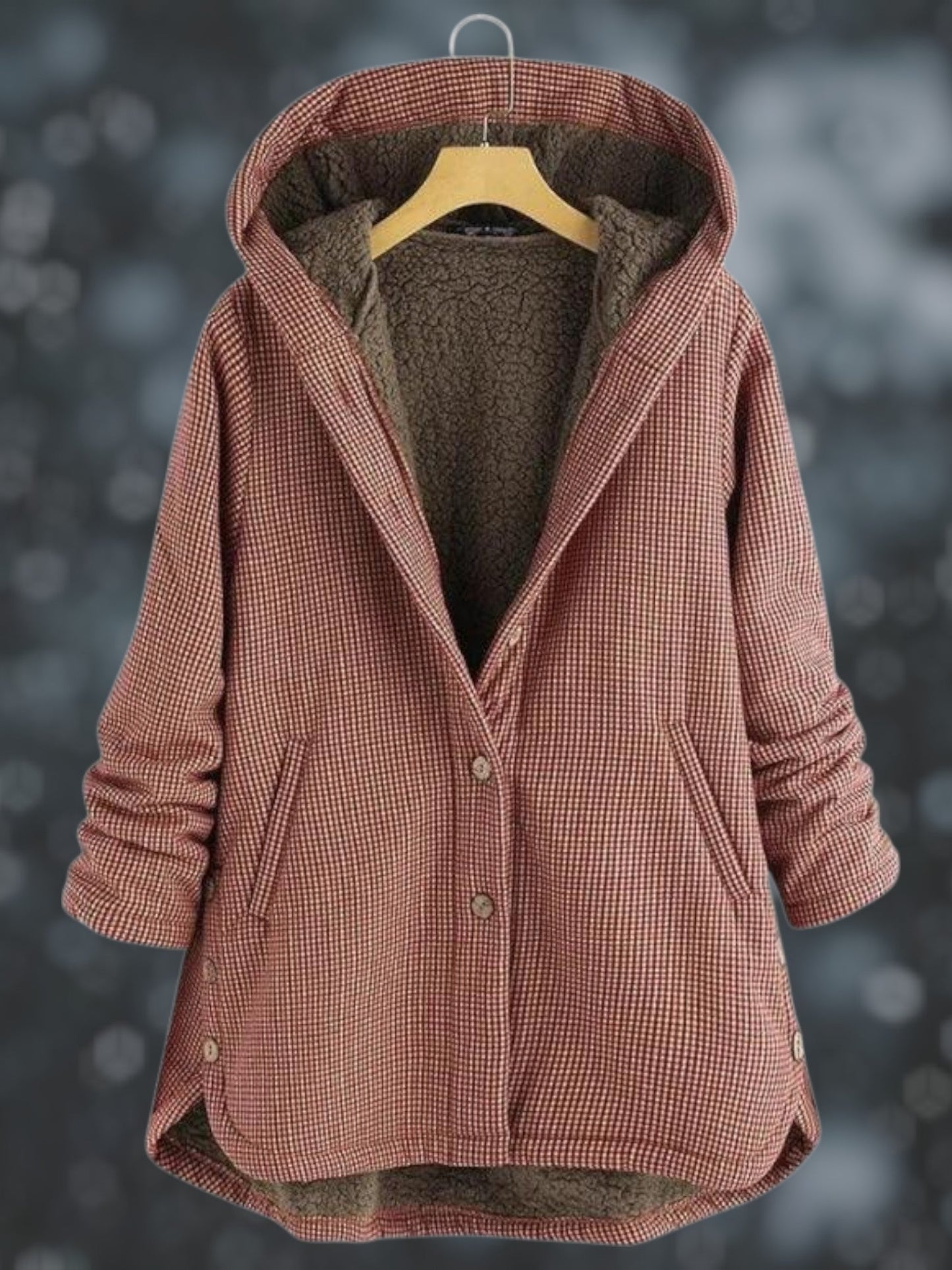 Winterjacke Damen | Knopfverschluss