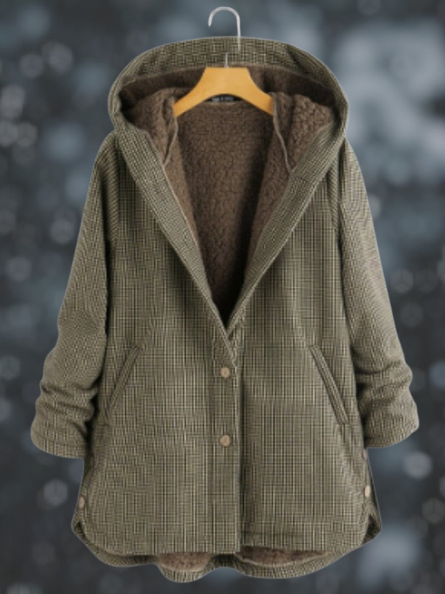 Winterjacke Damen | Knopfverschluss