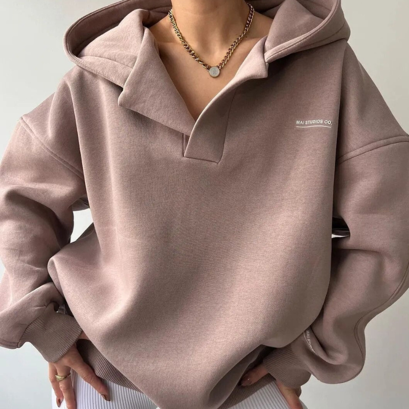 Winterjacke Damen | Oversized Hoodie