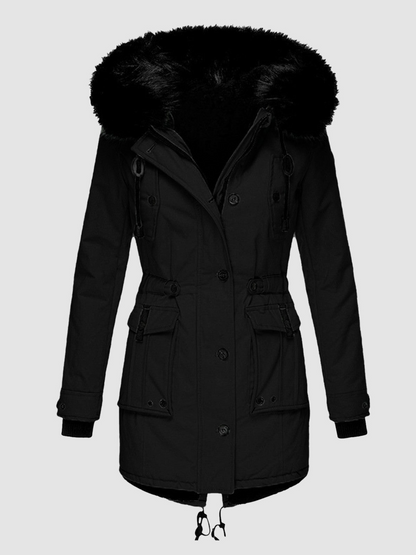 Winterjacke Damen | Parka mit Kapuze