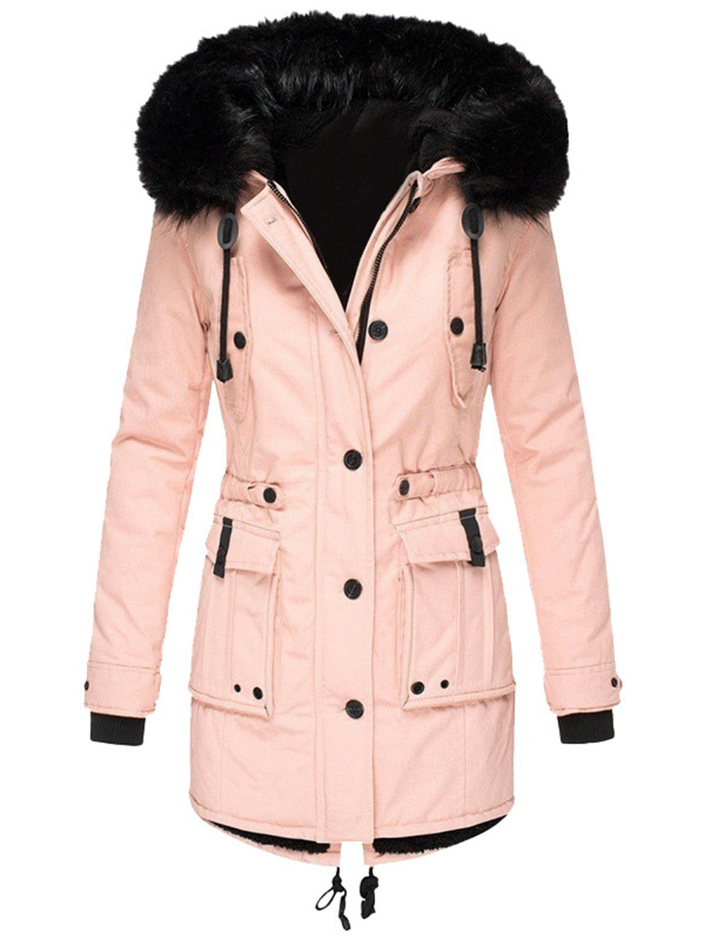 Winterjacke Damen | Parka mit Kapuze