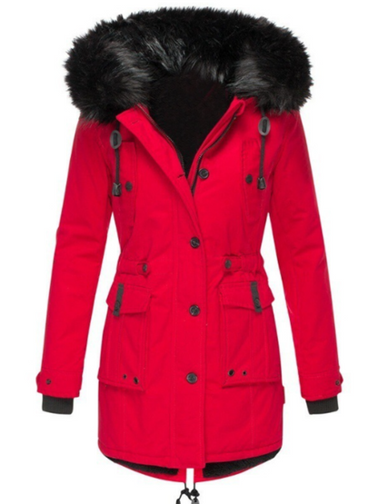Winterjacke Damen | Parka mit Kapuze