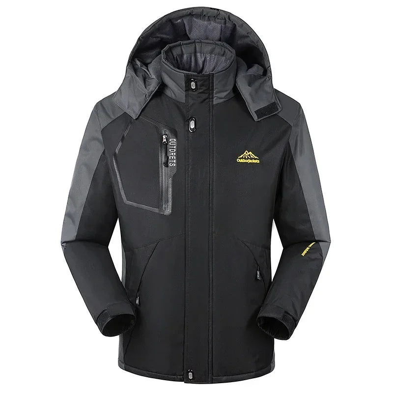 Winterjacke Herren | Praktische Taschen mit Kapuze