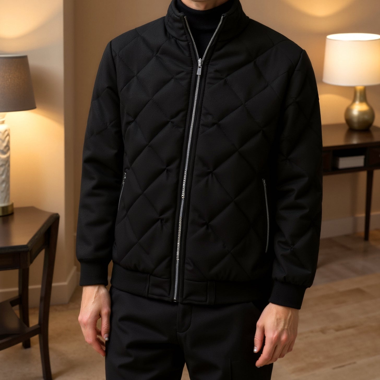 Winterjacke für Herren | Wasserfest, Gestepptes Design