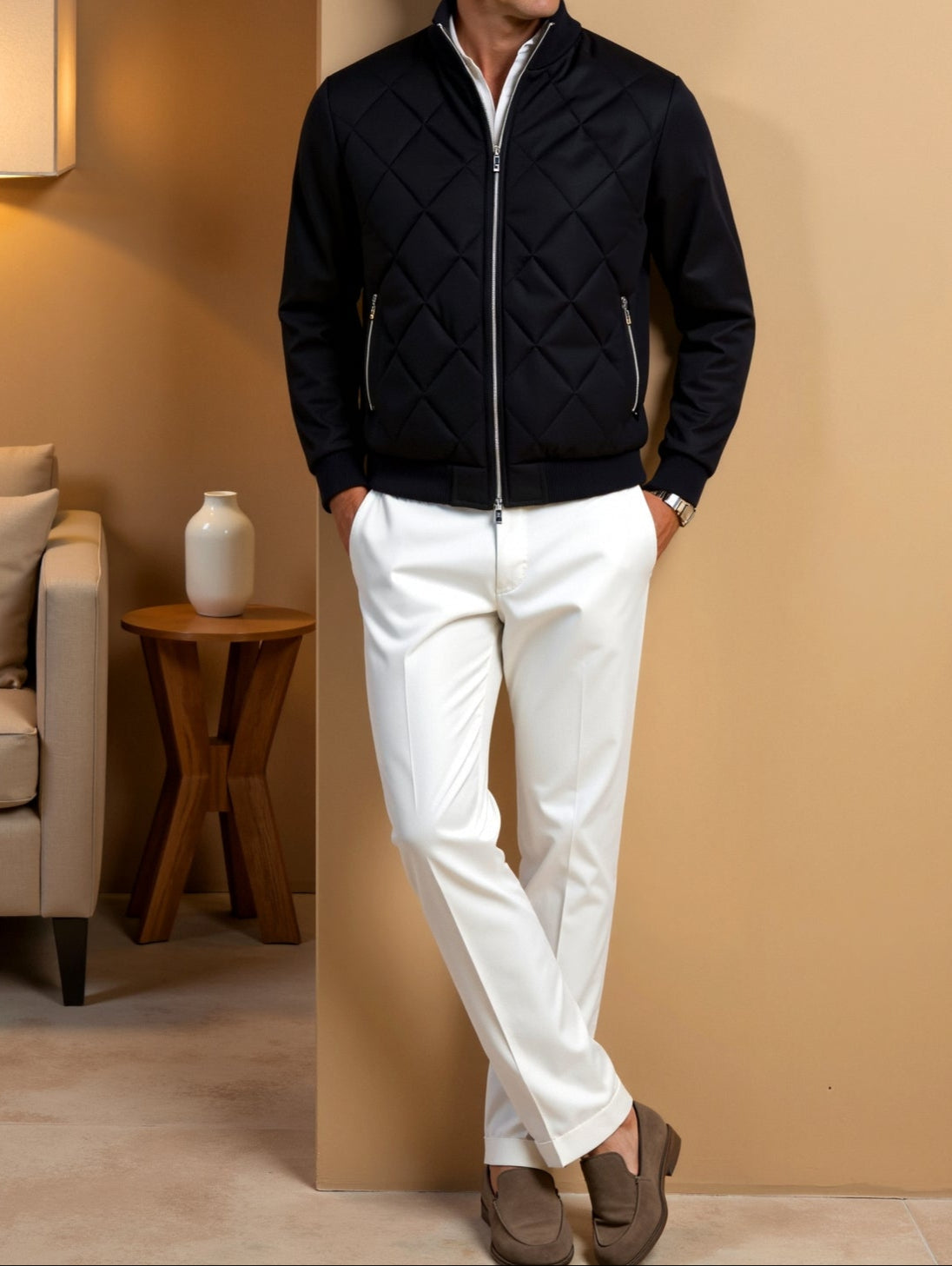 Winterjacke für Herren | Wasserfest, Gestepptes Design