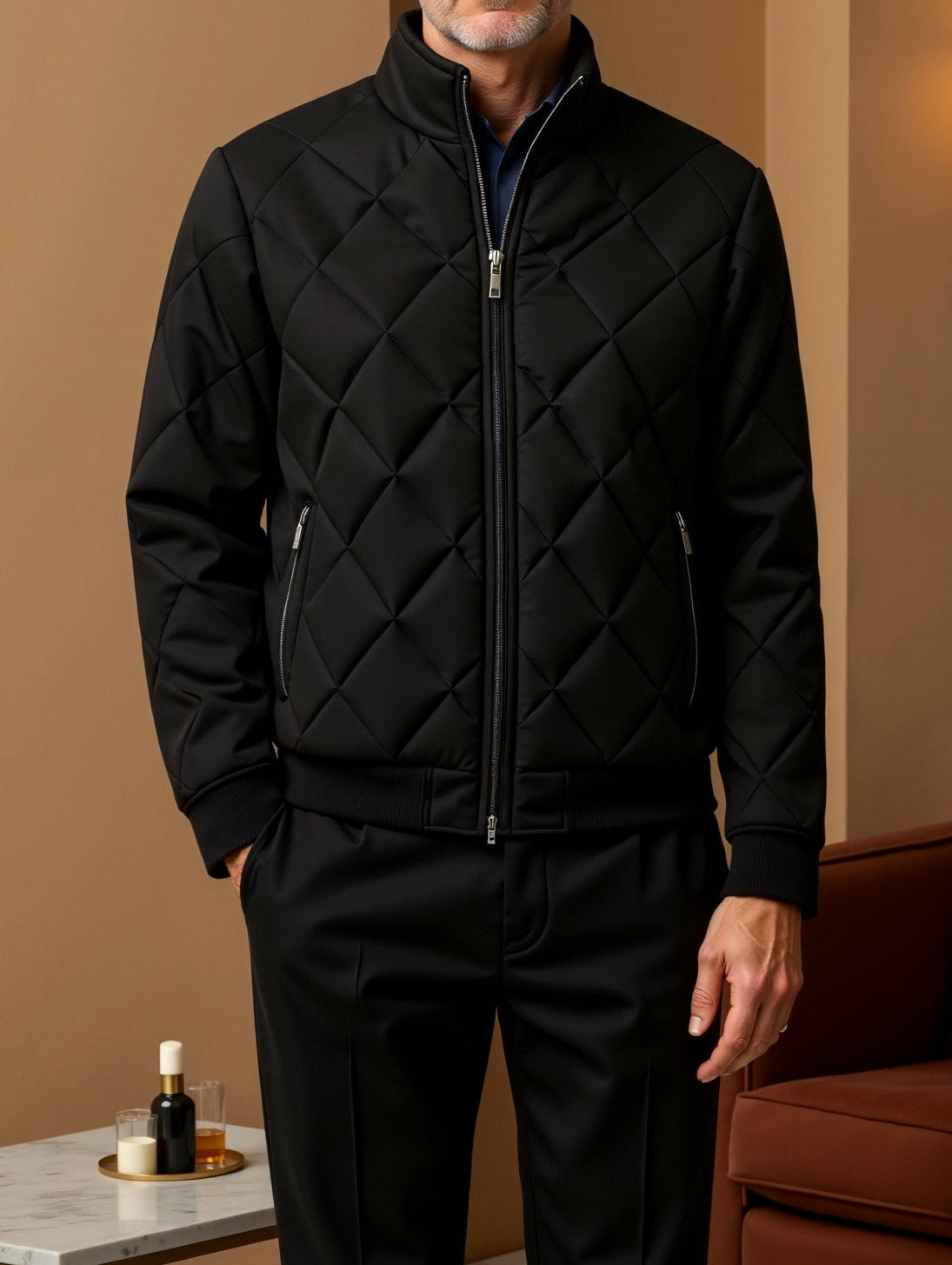 Winterjacke für Herren | Wasserfest, Gestepptes Design