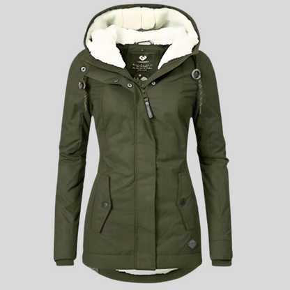 Winterjacke für Damen | Wasserdichte Kapuze