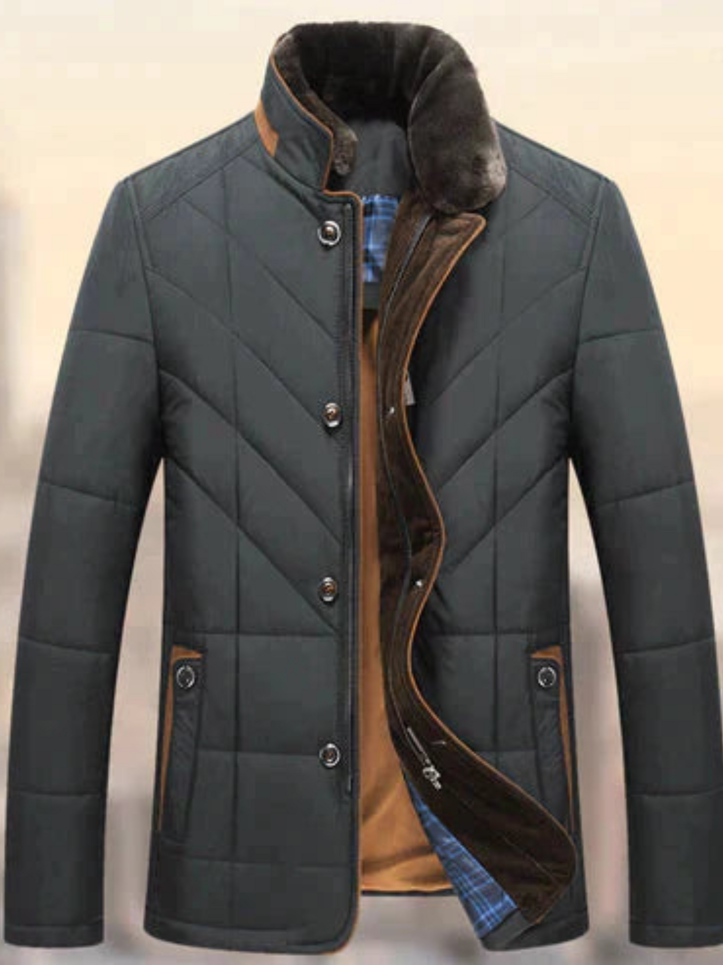 Winterjacke für Herren | Leichte Slim Fit