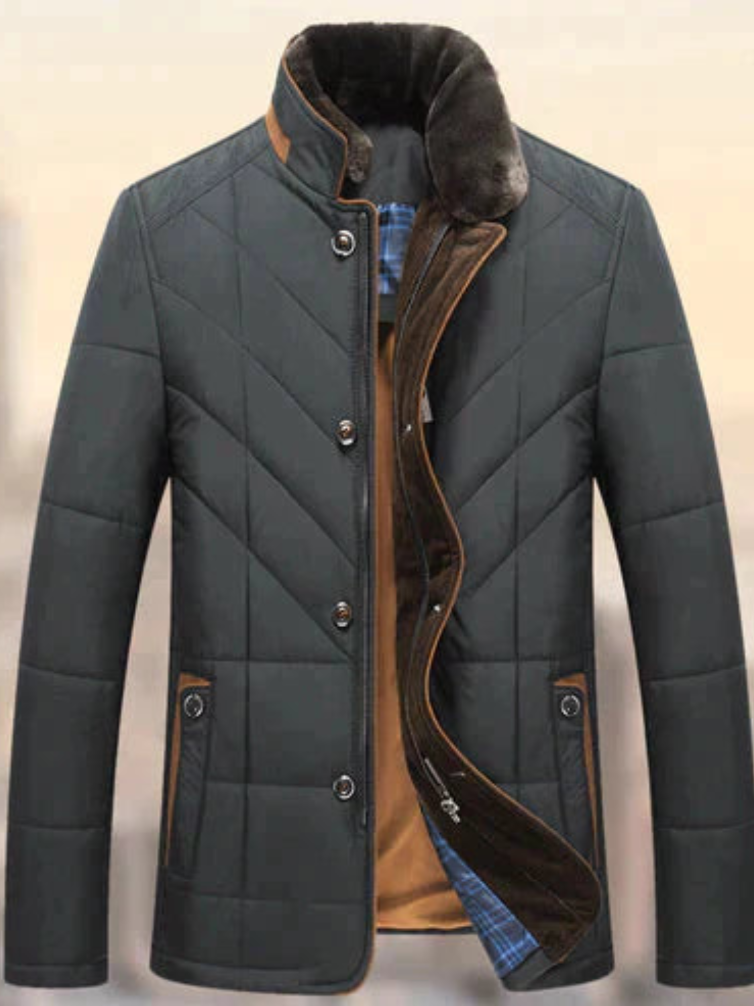 Winterjacke für Herren | Leichte Slim Fit