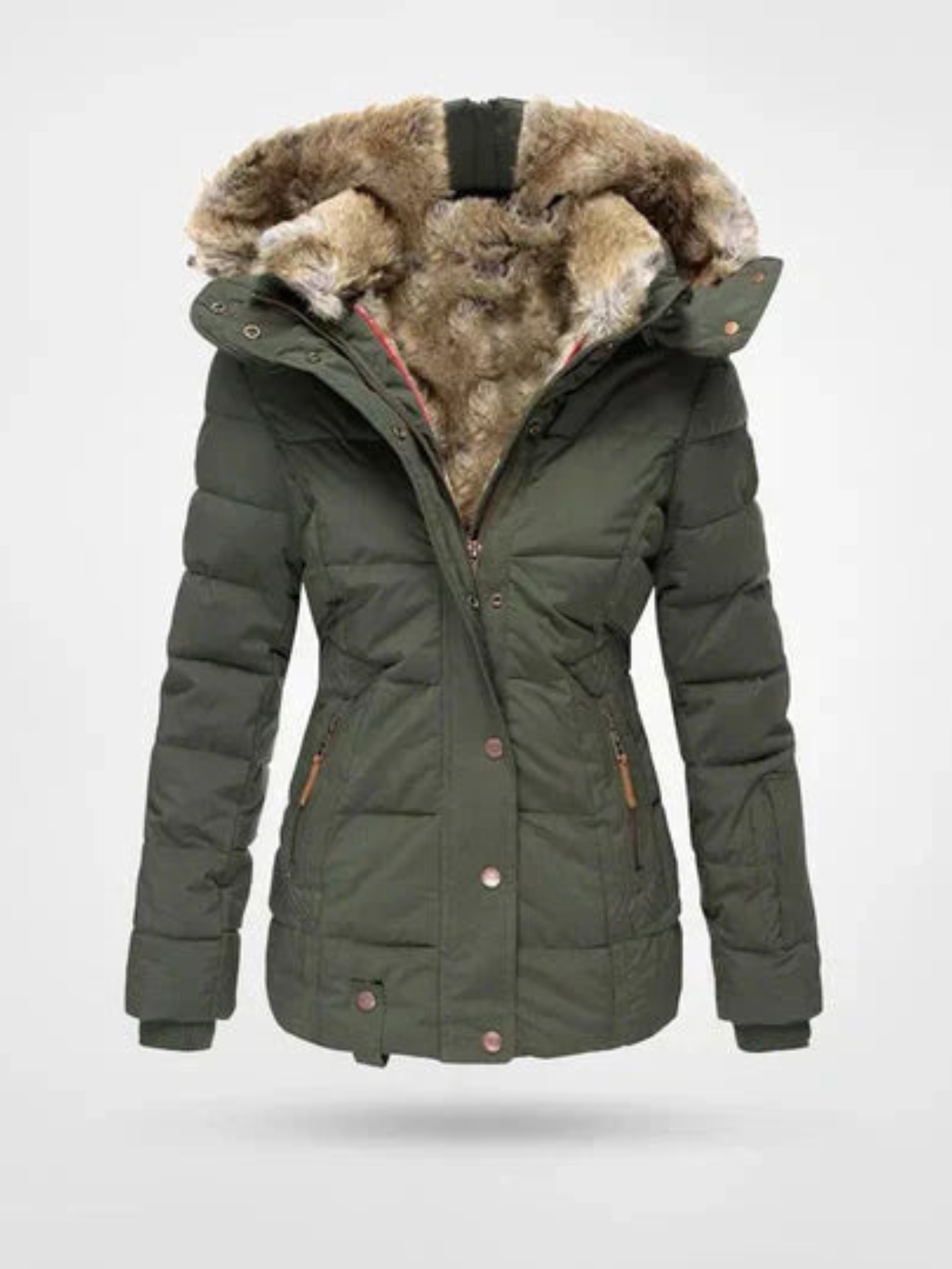 Wintermäntel für Damen | Isoliert mit Kapuze