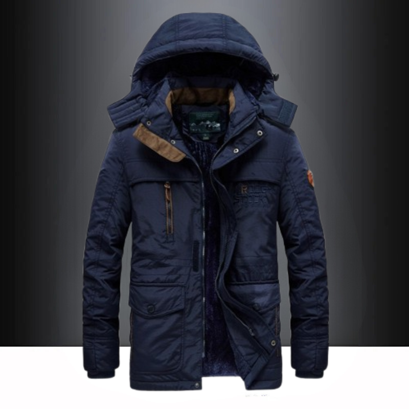 Winterparka für Herren | Wasserabweisend, verstellbare Kapuze