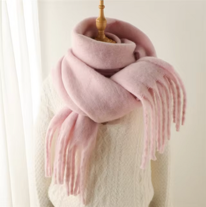 Winterschal für Damen | Dickes Pashmina-Design