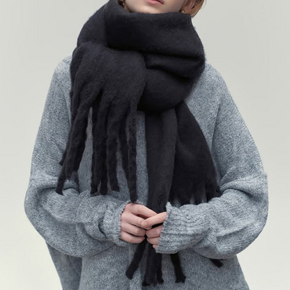 Winterschal für Damen | Gestricktes klassisches Design