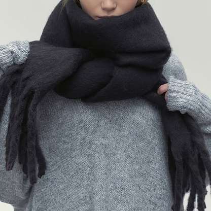 Winterschal für Damen | Gestricktes klassisches Design