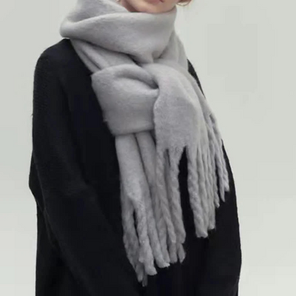 Winterschal für Damen | Gestricktes klassisches Design
