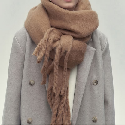 Winterschal für Damen | Gestricktes klassisches Design