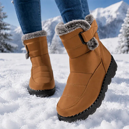 Winterstiefeletten Damen | Warm Gefüttert & Rutschfest 9