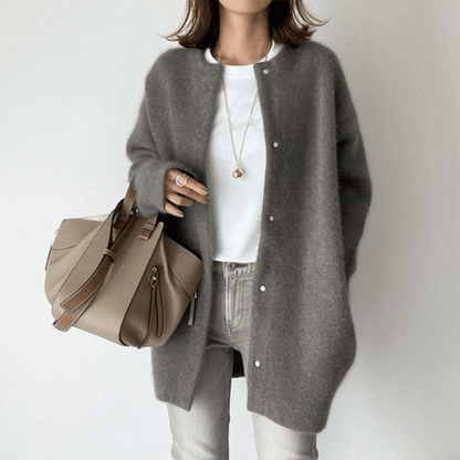 Woll Strickjacke für Damen | Leichte Wärme