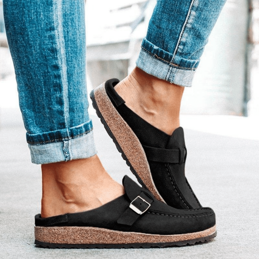 Damen Hausschuhe Orthopädisch Memory-Schaumstoff Sohle 6