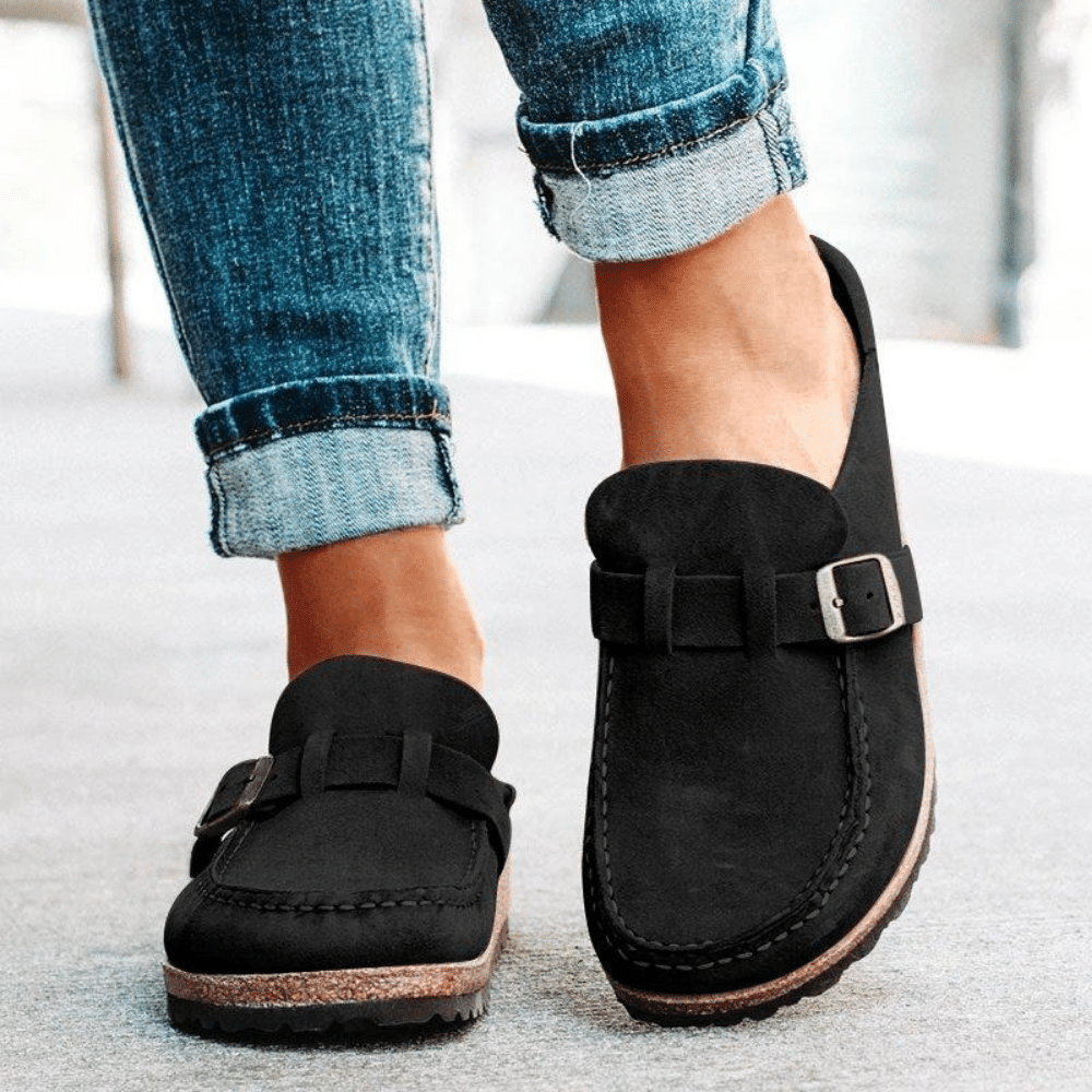 Damen Hausschuhe Orthopädisch Memory-Schaumstoff Sohle 7