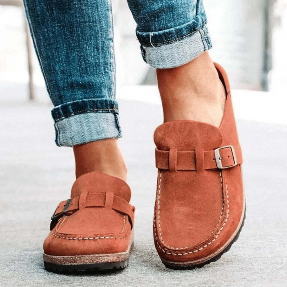 Damen Hausschuhe Orthopädisch Memory-Schaumstoff Sohle 5