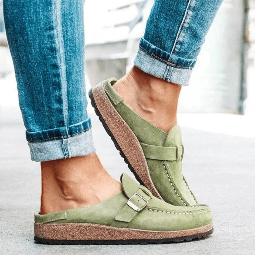 Damen Hausschuhe Orthopädisch Memory-Schaumstoff Sohle 8