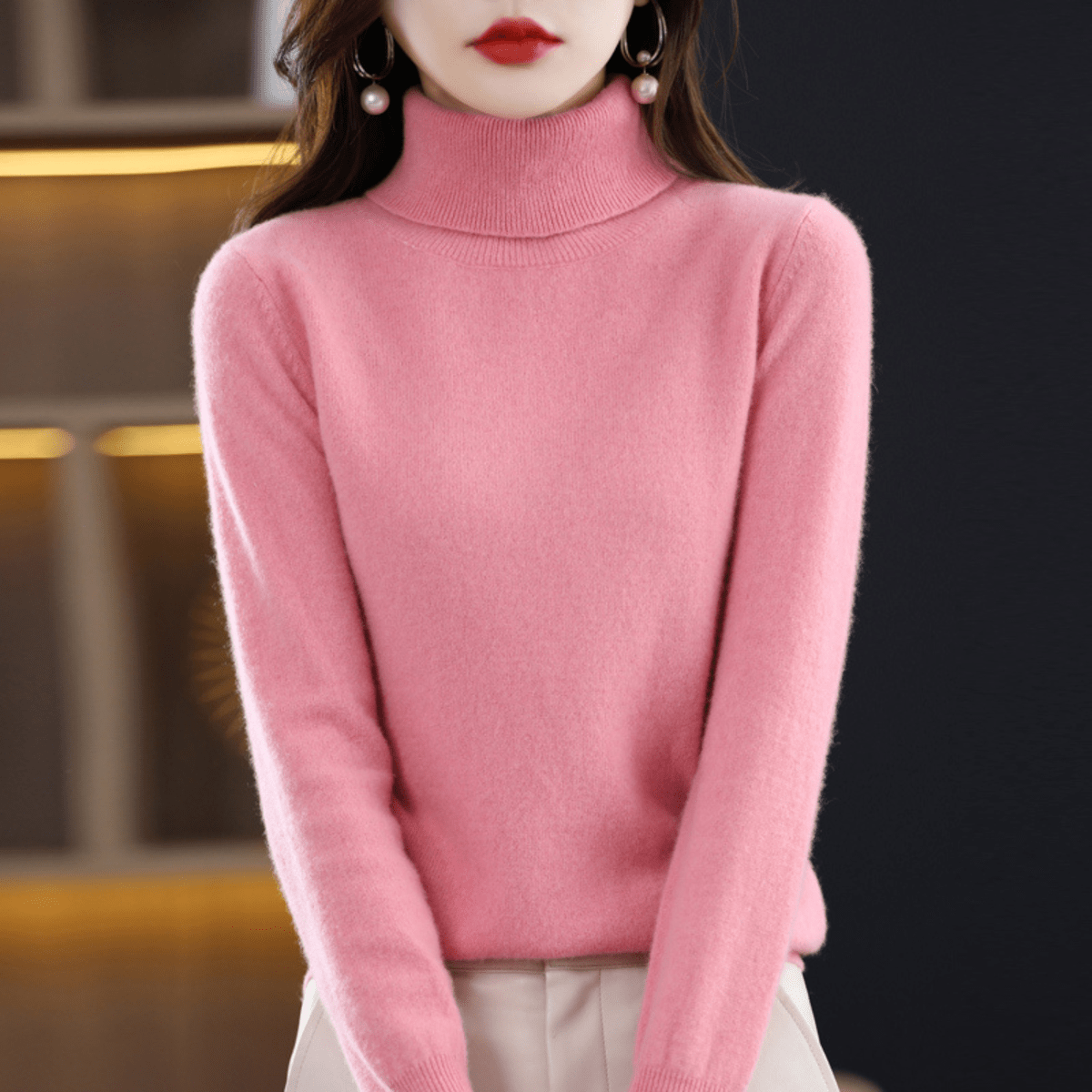 Strickpullover Damen | Rollkragen & Wärmend 5