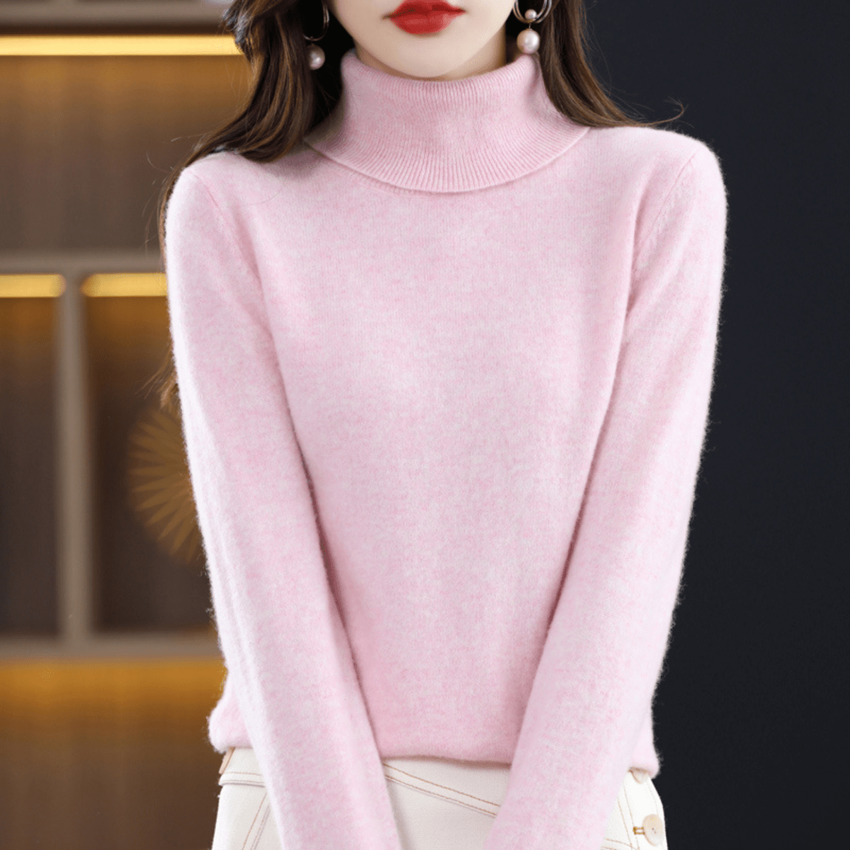 Strickpullover Damen | Rollkragen & Wärmend 6