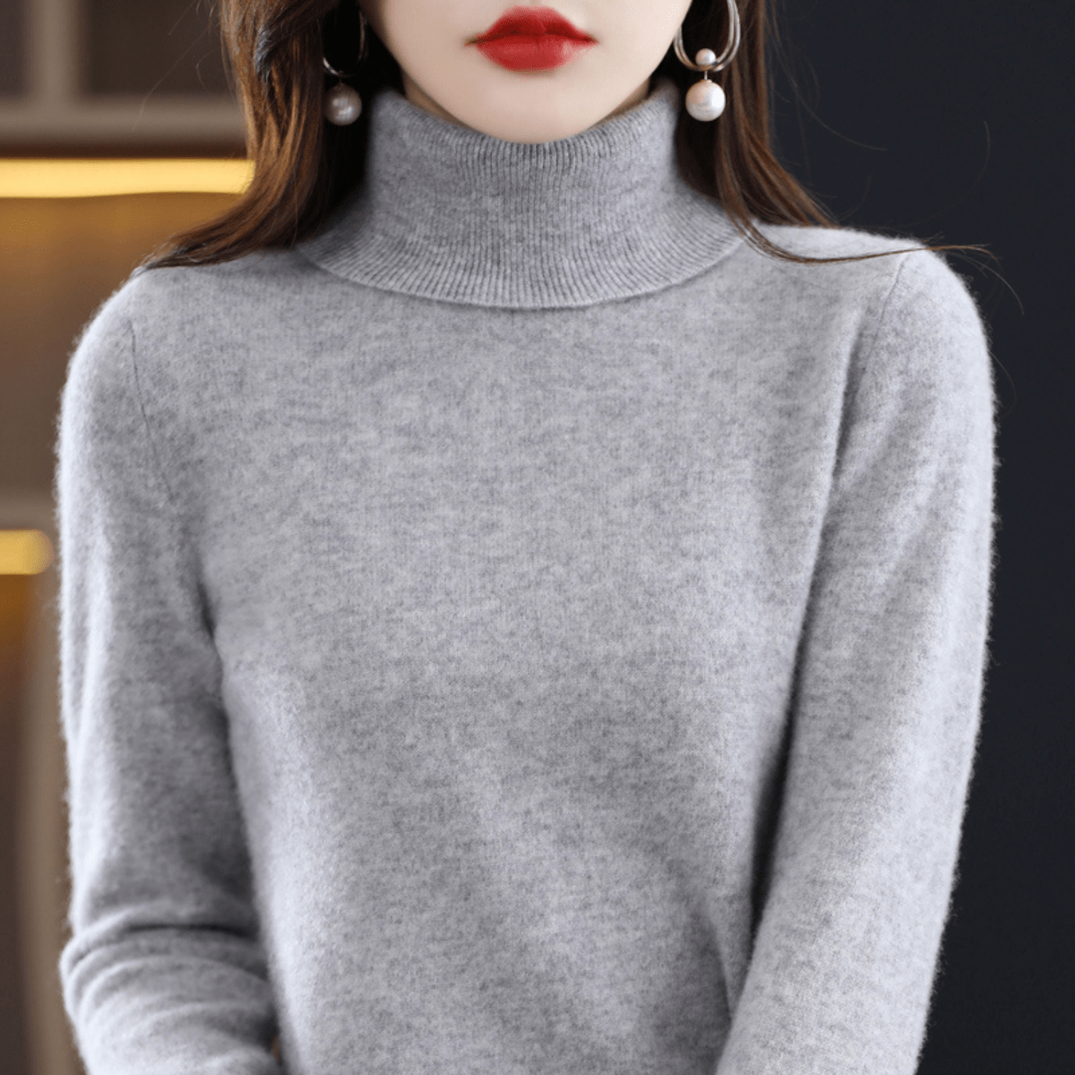 Strickpullover Damen | Rollkragen & Wärmend 9